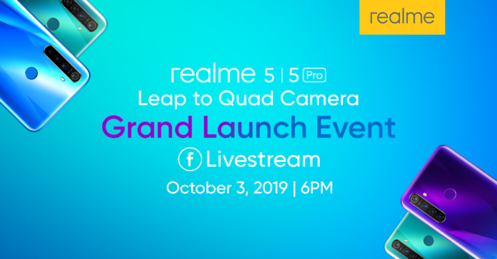 KV Realme 5 series’ PH launch date confirmed exciting giveaways await fans during livestream