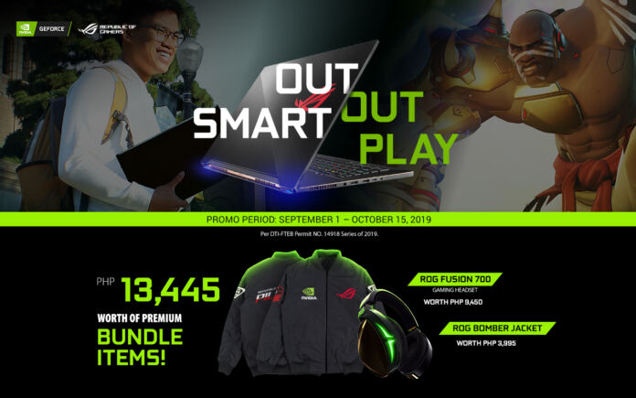 Get A FREE ROG Pilipinas Bomber Jacket and Strix Fusion 700 Gaming Headset with NVIDIA x ROG Promo