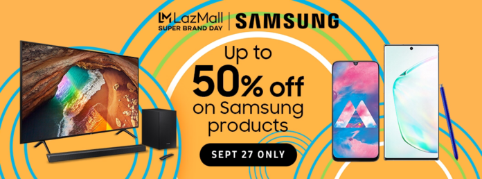 Get discounts at deals today with Samsung Super Brand Day sale at Lazada