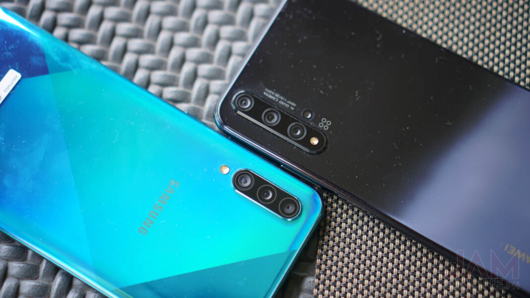 Huawei Nova 5T vs. Samsung Galaxy A50s 3