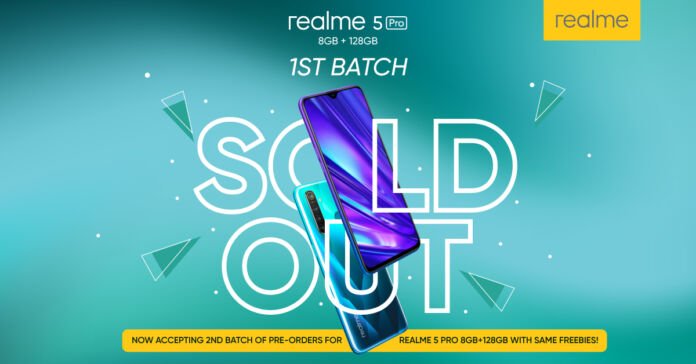 First Batch of Realme 5 Pro Sold Out – Realme to Extend Freebies In Second Batch
