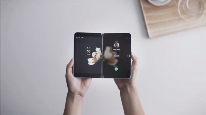 Microsoft Surface Duo is a dual-screen Android Phone
