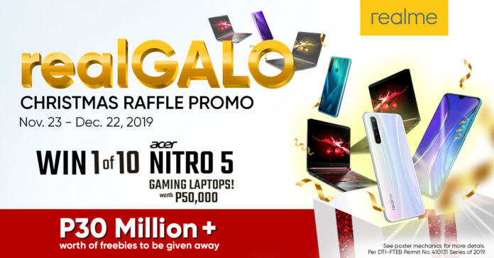 Realme launches #realGalo Christmas Promos