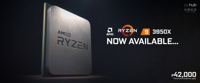 AMD Launches 16-Core Ryzen 9 3950X Processor in the Philippines