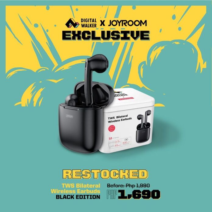 Limited edition Joyroom TWS Bilateral Wireless Earbuds now available at Digital Walker