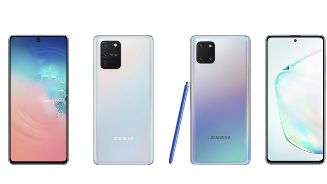 Samsung Galaxy S10 Lite and Galaxy Note10 LIte