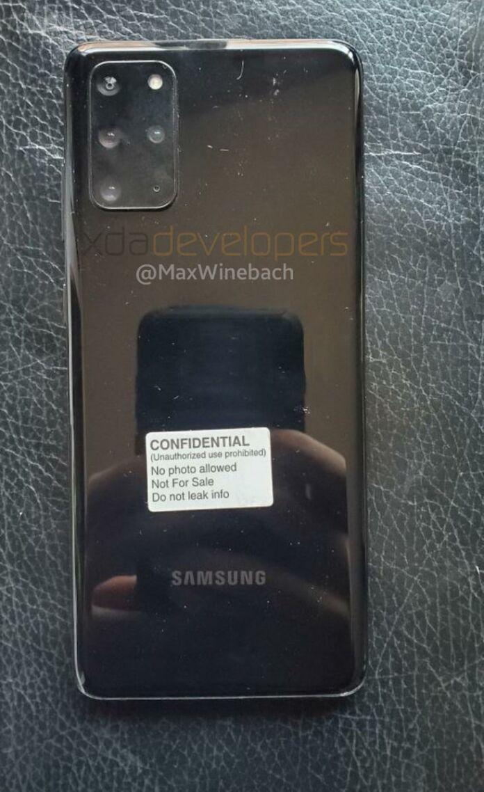Samsung Galaxy S20+ 5G Live images leaks out