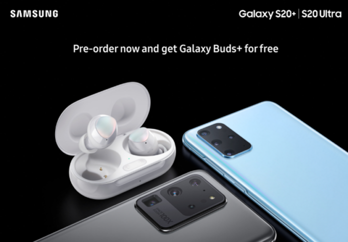 Leaked Samsung Galaxy S20 pre-order ad reveals the Galaxy Buds+
