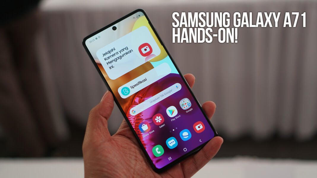 Samsung galaxy a71 thumbnail
