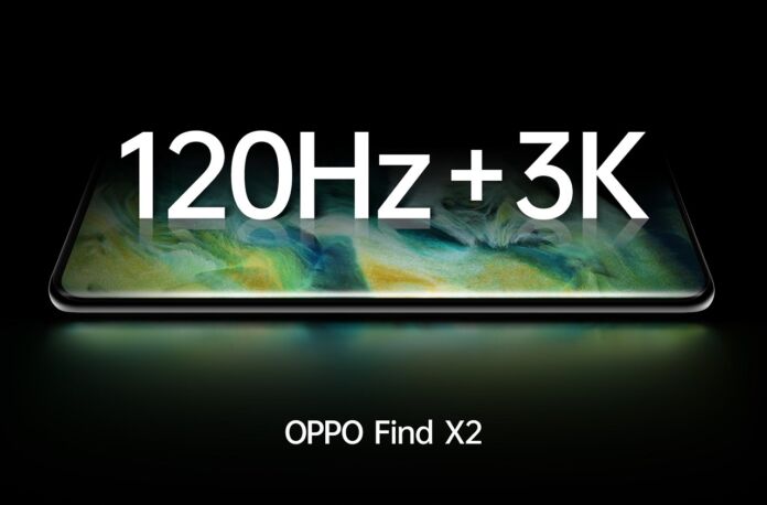 OPPO VP teases the Find X2 with 120Hz display and 3K resolution