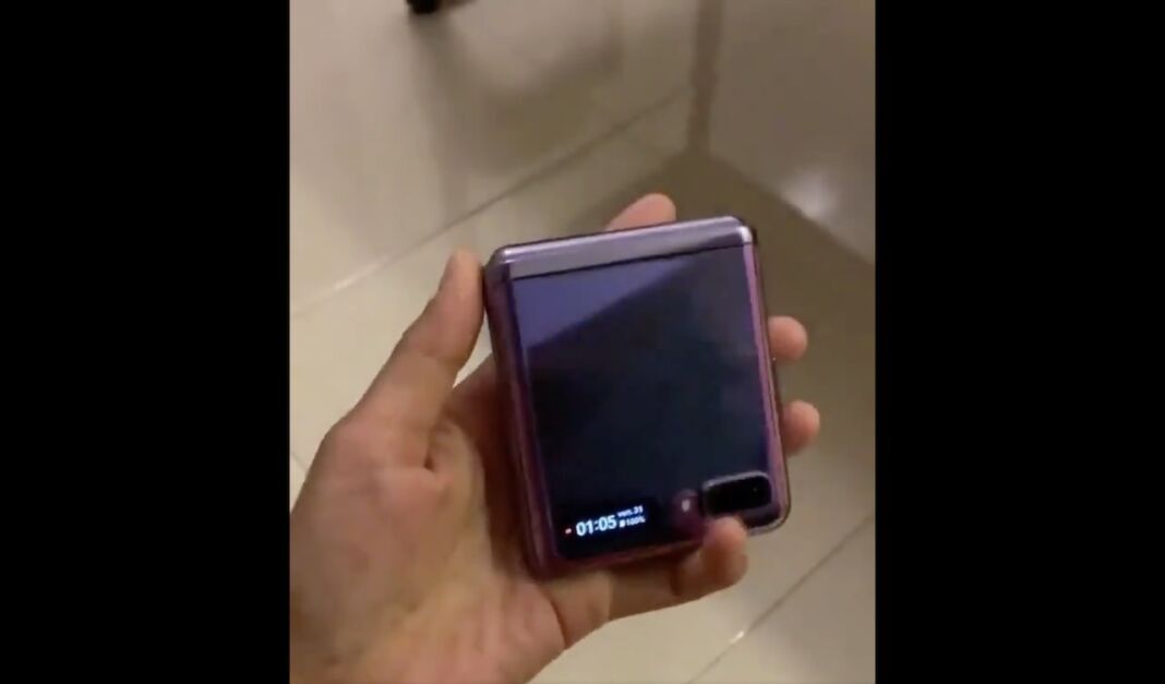 Samsung Galaxy Z Flip hands on video