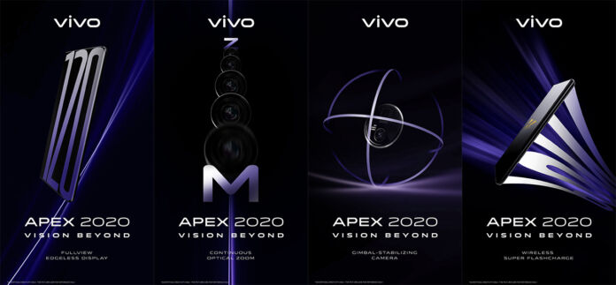 Vivo teases the arrival of the APEX 2020 smartphone