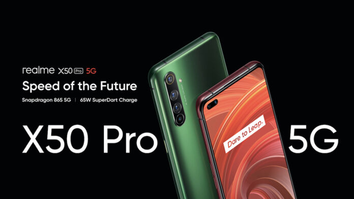 Realme X50 Pro 5G Now Official: Snapdragon 865, 64MP camera, & 65W Fast Charging