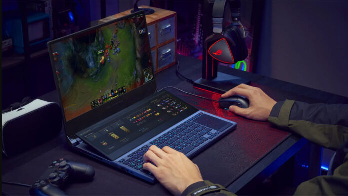 ASUS ROG Zephyrus Duo 15: Gaming laptop with second-screen