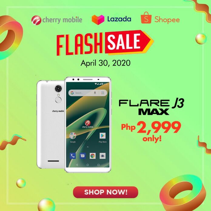 DEAL ALERT: Cherry Mobile Flare J3 Max for only Php2,999
