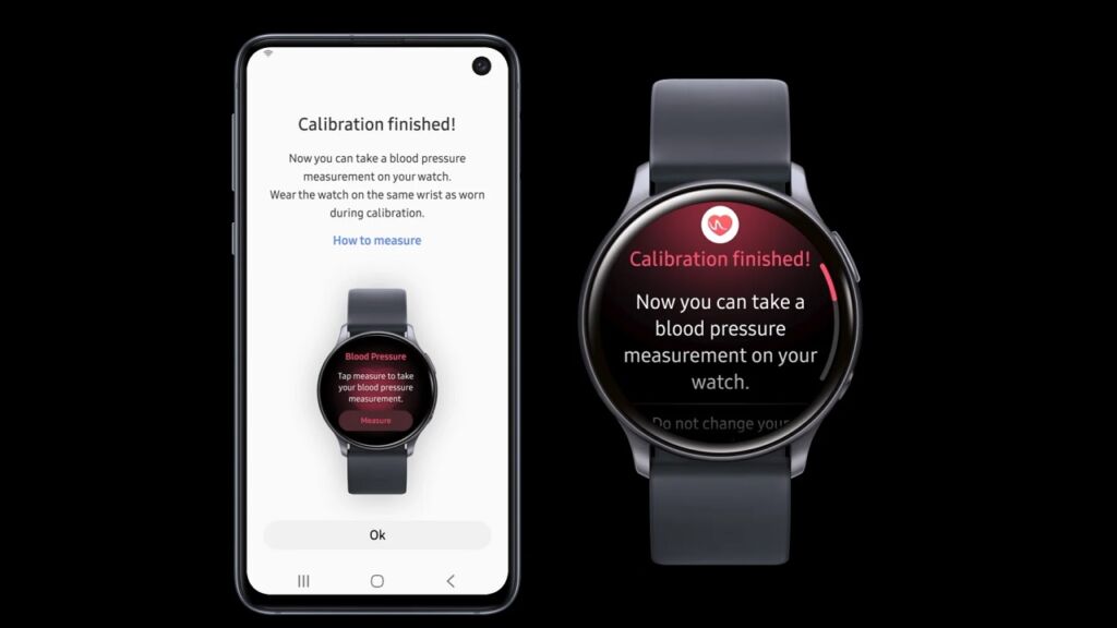 samsung galaxy watch 3 blood pressure app