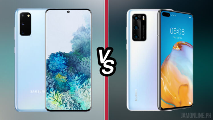 samsung galaxy s10 vs huawei p40 lite