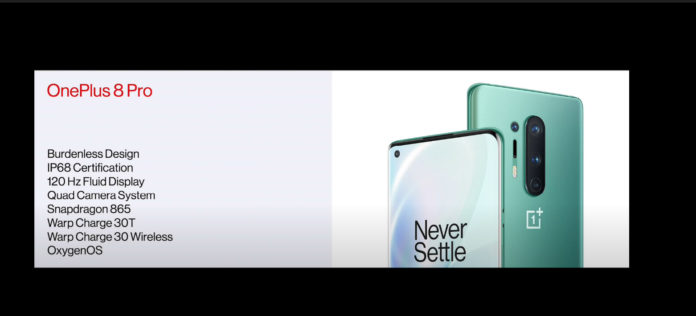 OnePlus 8 Pro Officially Announced – An ULTRA Smartphone For Less