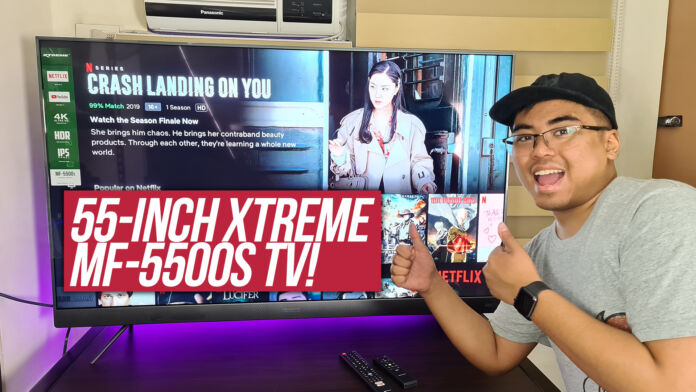 XTREME MF-5500s Smart TV Unboxing and Hands-On Video