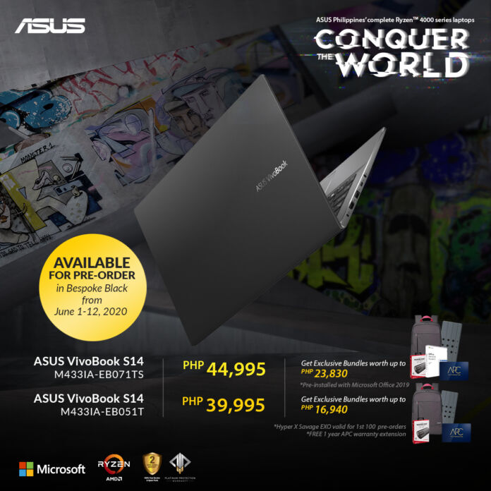 ASUS launches the Ryzen-powered Vivobook S14 M433 in the PH