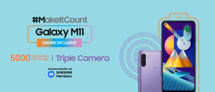 Samsung Galaxy M11 Now Available in the Philippines