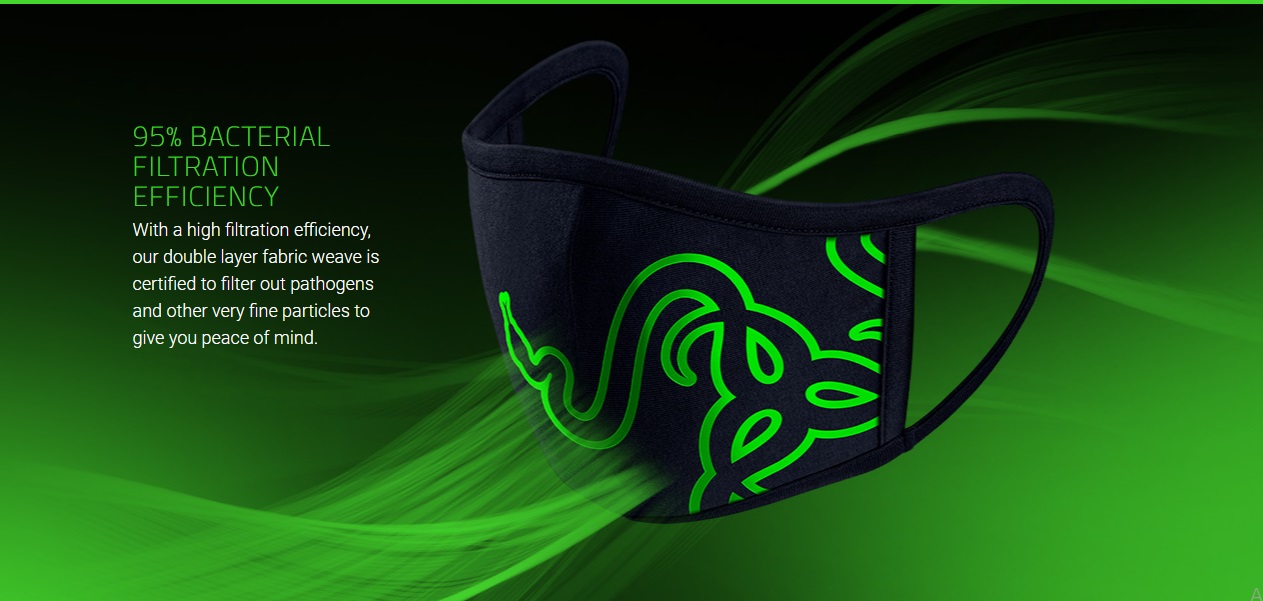 Razer Announces Reusable Face Masks For Frontliners, By