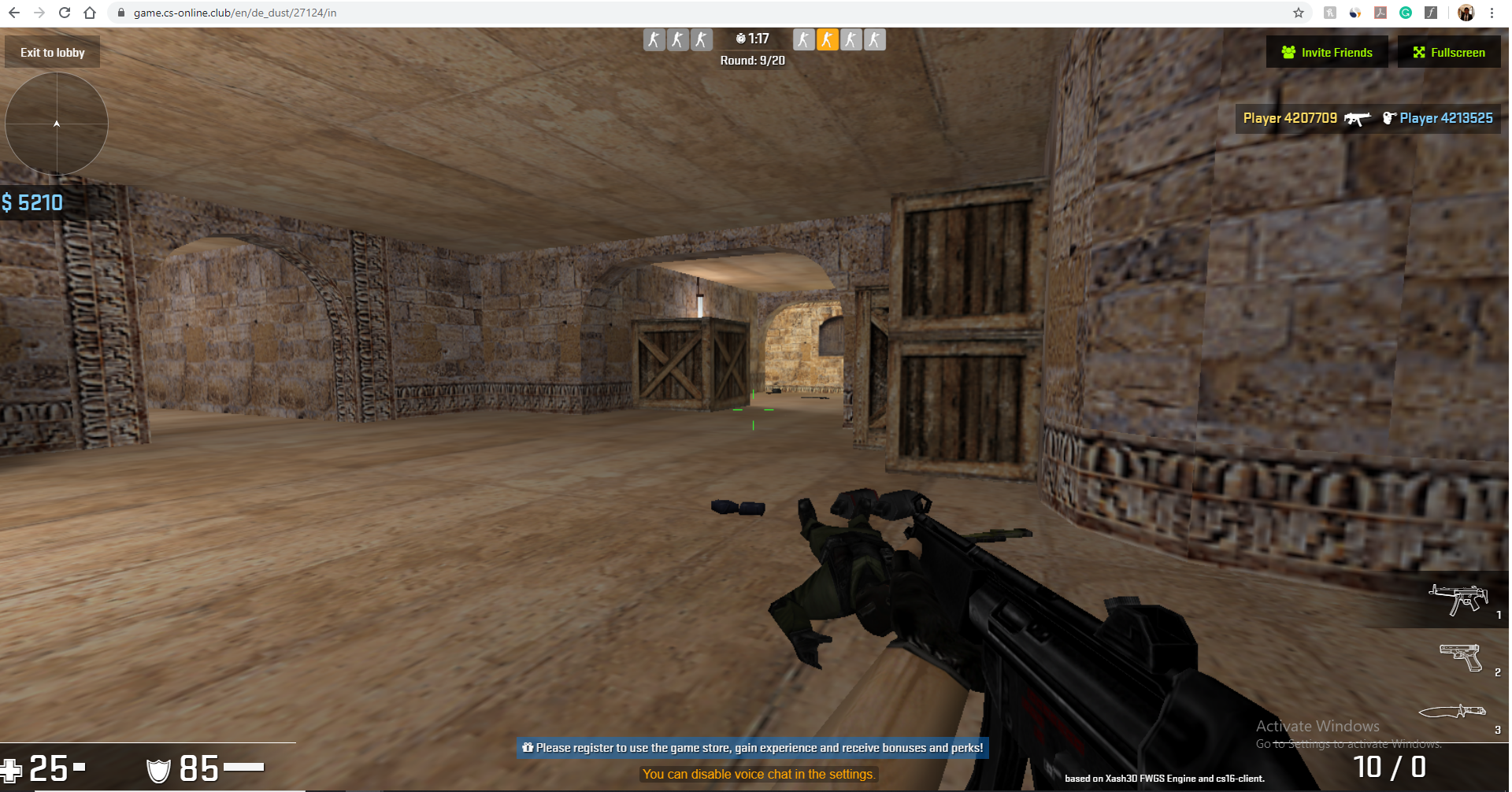 game counter strike online