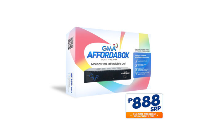 GMA Network unveils the Affordabox digital television box