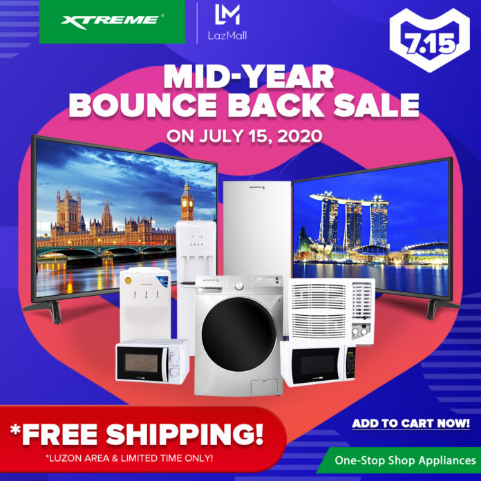 Get up to 50% off on selected XTREME Appliances this Lazada 7.15 sale