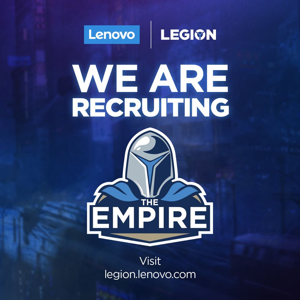Lenovo Legion Empire Rewards Program