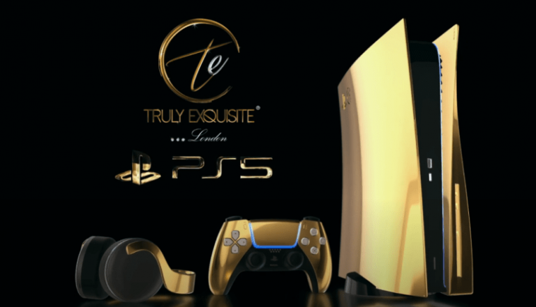 24K Gold, Platinum, and Rose Gold Special Edition PS5 Launching this