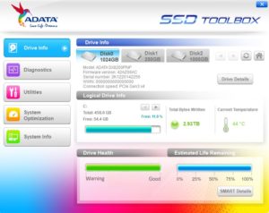 ADATA SSD ToolBox