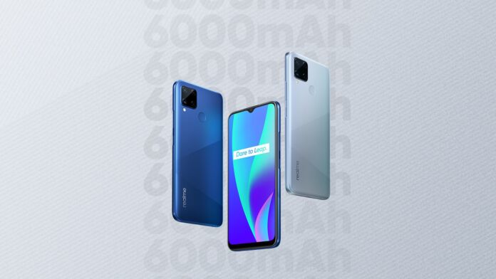realme teases the C15 with 6000mAh battery