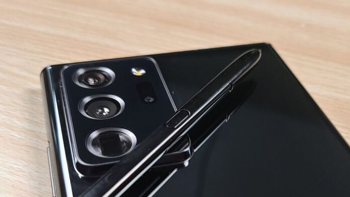 Samsung Galaxy Note 20 Ultra seen in the wild
