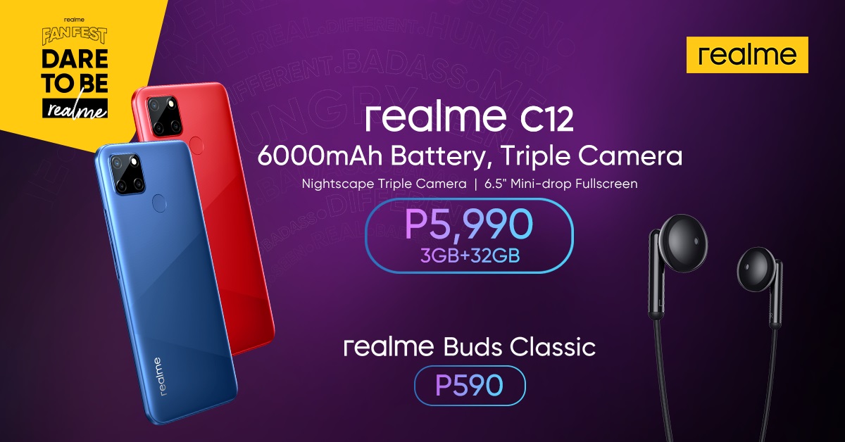 realme C12 launches in the Philippines Jam Online Philippines Tech News & Reviews