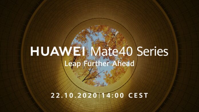 Huawei Mate 40 Series launching this October 22
