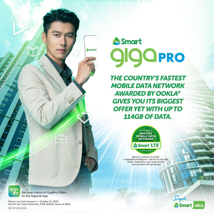 Smart Giga Pro offers up to 114GB of data for Php999