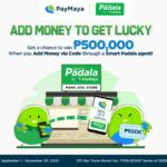 Top up using Smart Padala on your PayMaya account and win P500,000 Add Money to Get Lucky