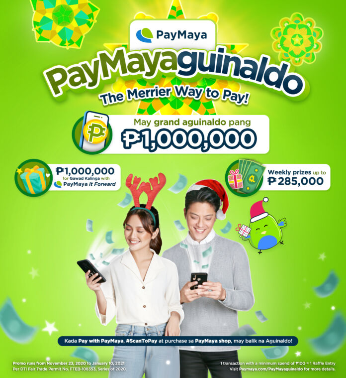 Get perks and gifts this Christmas with PayMayaguinaldo!