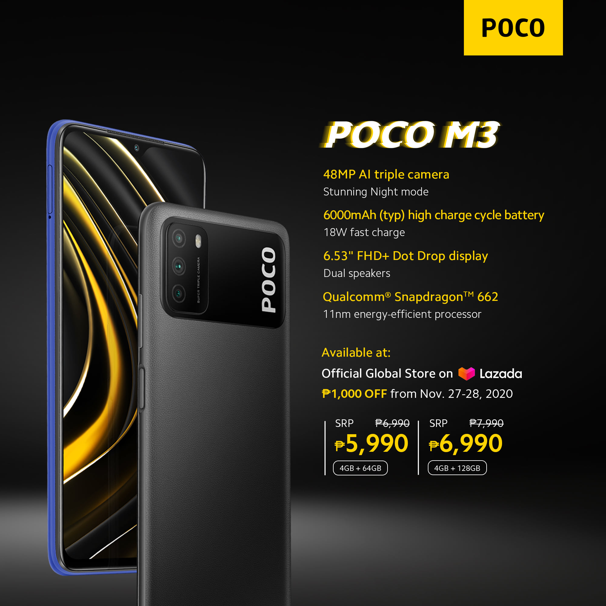 Poco M3 Philippines Specs, Price, and Features Jam Online