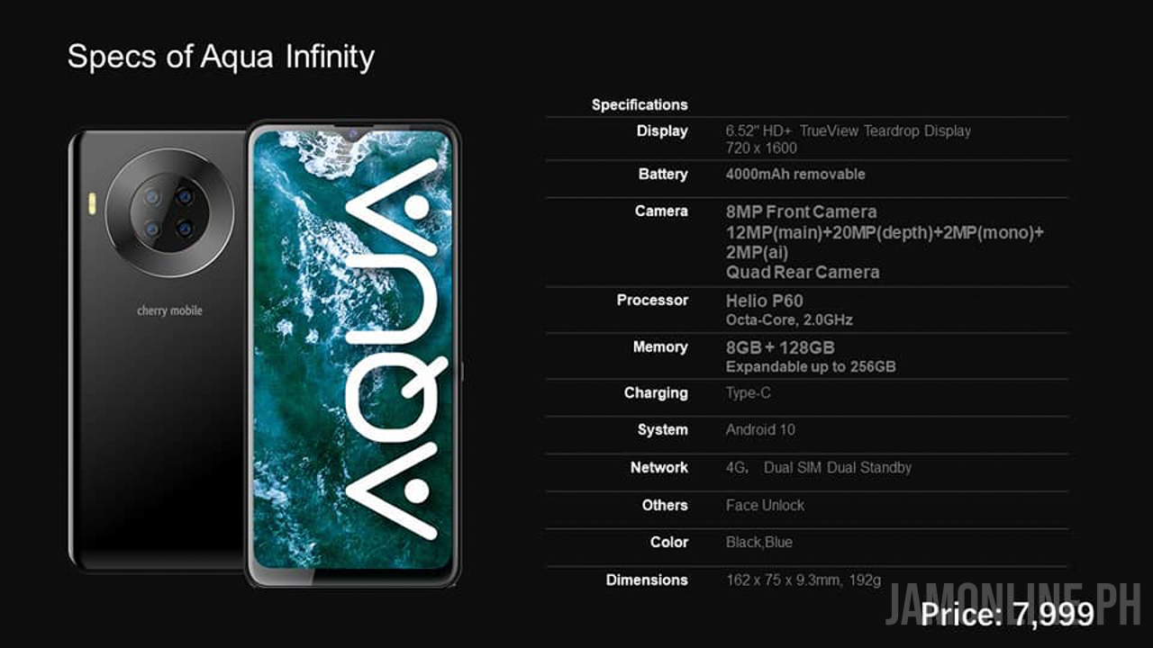 aqua s9 lite specs
