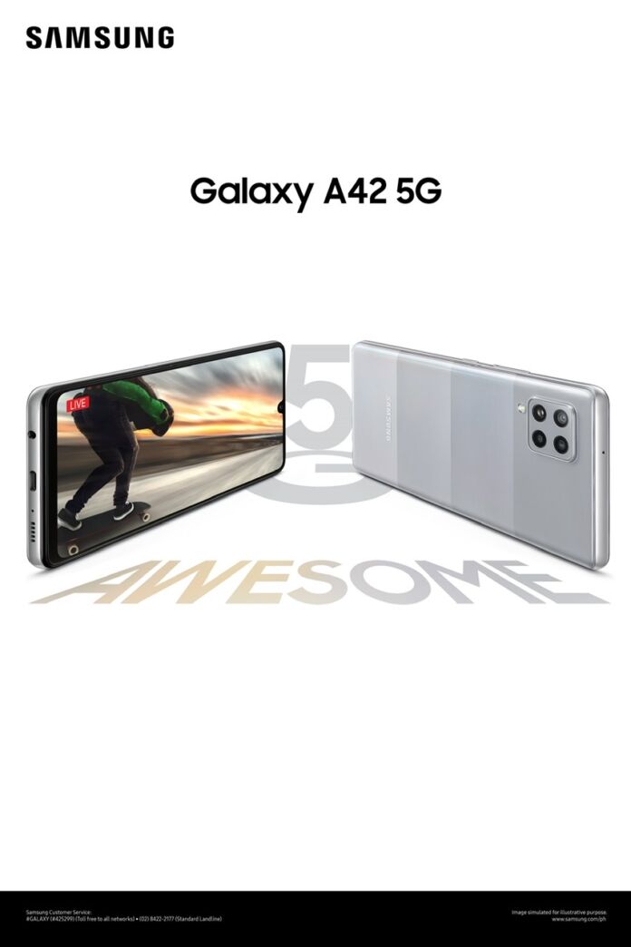Samsung Galaxy A42 5G Now Available via Smart Signature Postpaid