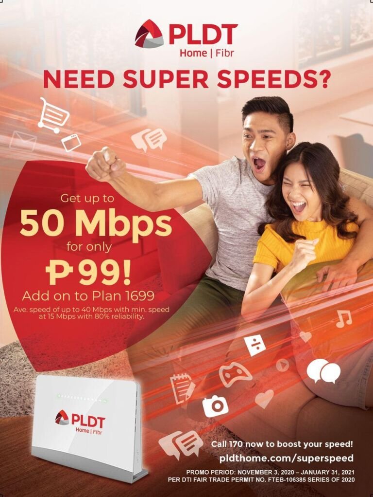 PLDT Super Speed Deals