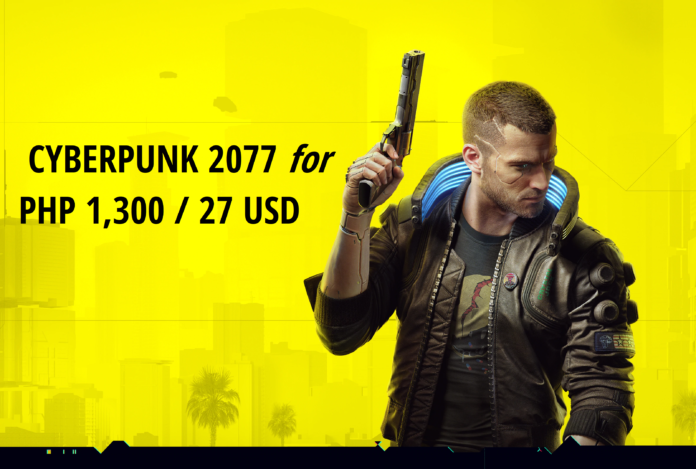 How to Buy CyberPunk 2077 for Php 1,300 / $25 USD