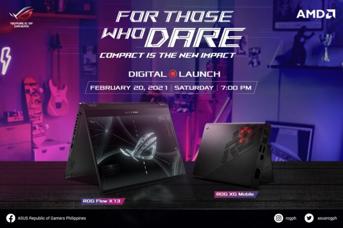 ASUS ROG Flow X13 will launch this February 20 in the Philippines