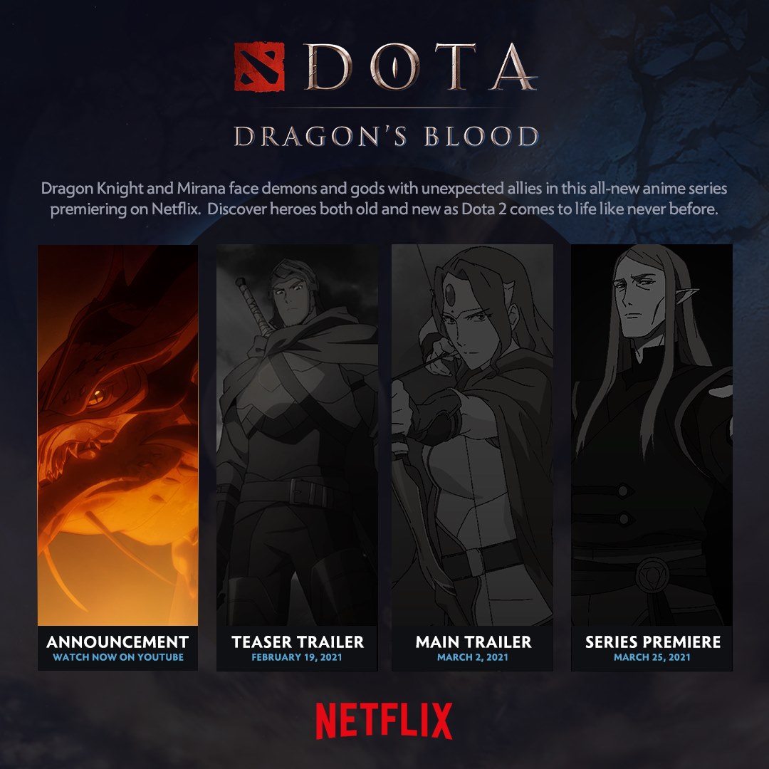 Dota 2 Dragons Blood TV Series Netflix