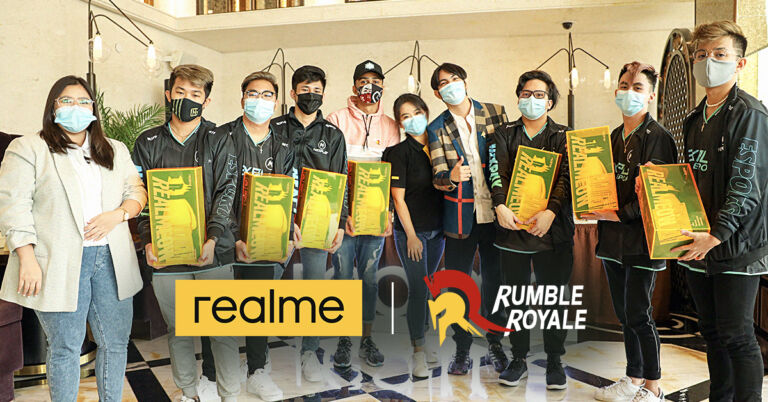 KV Updated realme collaborates with Philippines top gaming influencers