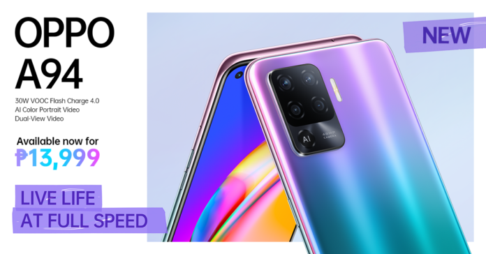OPPO A94 Now Available in the Philippines