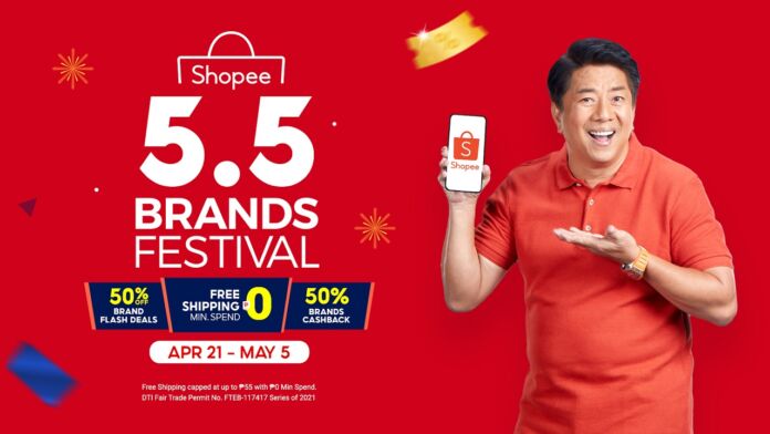 Get exclusive deals and discounts on your favorite tech brands at Shopee 5.5 Brands Festival