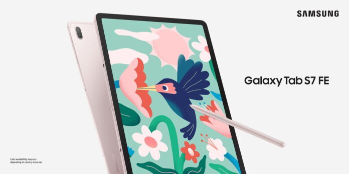 Samsung Galaxy Tab S7 FE Unveiled, comes with 5G and 12.4” display